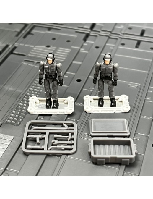 Diaclone Dia-nauts Maintence Crew Set