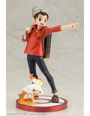 Kotobukiya ARTFX J Pokemon Series Victor with Scorbunny