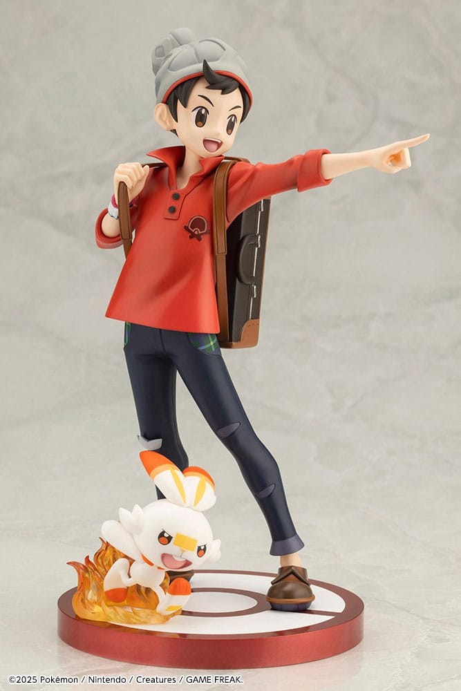 KOTOBUKIYA ARTFX J POKEMON SERIES VICTOR WITH SCORBUNNY