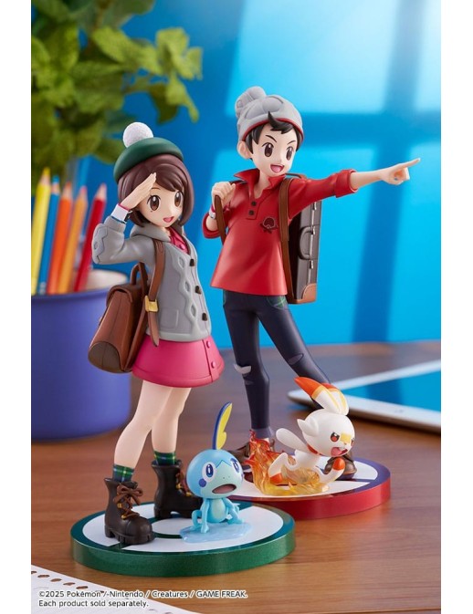 Kotobukiya ARTFX J Pokemon Series Victor with Scorbunny
