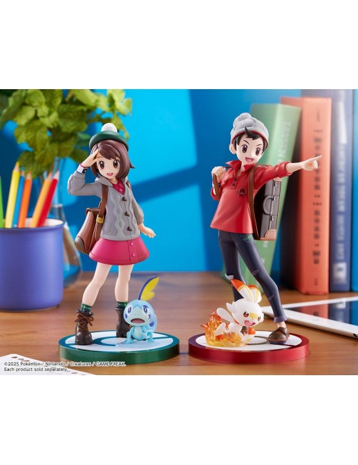 Kotobukiya ARTFX J Pokemon Series Victor with Scorbunny