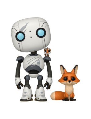 Funko POP! Movies Wild Robot Roz with Brightbill & Fink