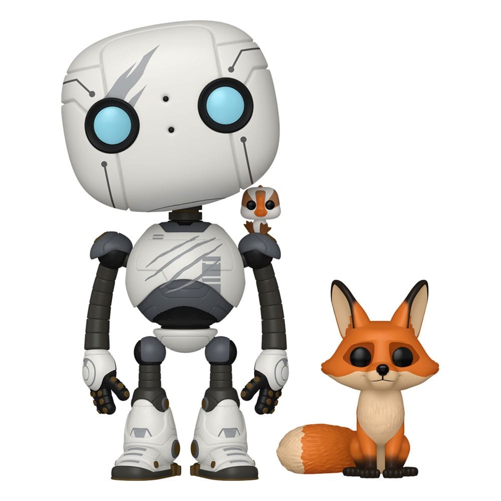 FUNKO POP! MOVIES WILD ROBOT ROZ WITH BRIGHTBILL & FINK
