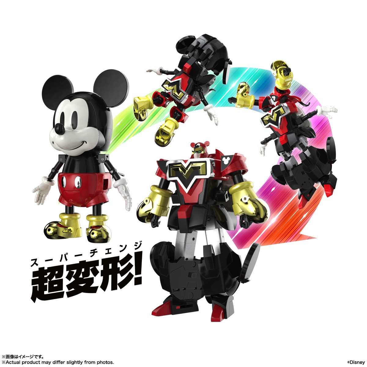 BANDAI CHOGOKIN MICKEY MOUSE BY KUNIO OKAWARA