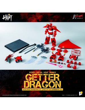 Pose Toy Pose+ Metal Heat Series Shin Getter Robot Armageddon Getter Dragon