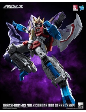Threezero Transformers MDLX Articulated Figures Series Coronation Starscream