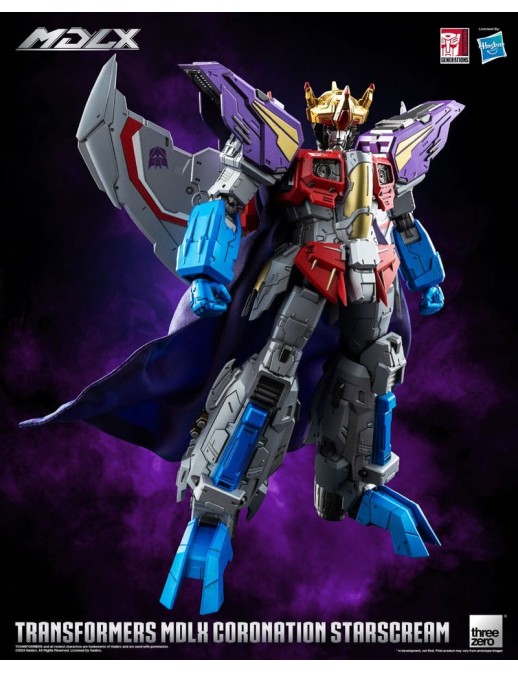 Threezero Transformers MDLX Articulated Figures Series Coronation Starscream