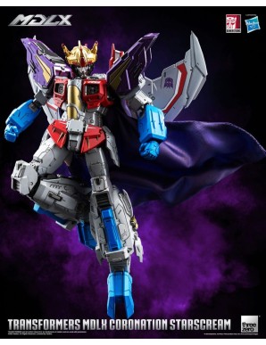 Threezero Transformers MDLX Articulated Figures Series Coronation Starscream