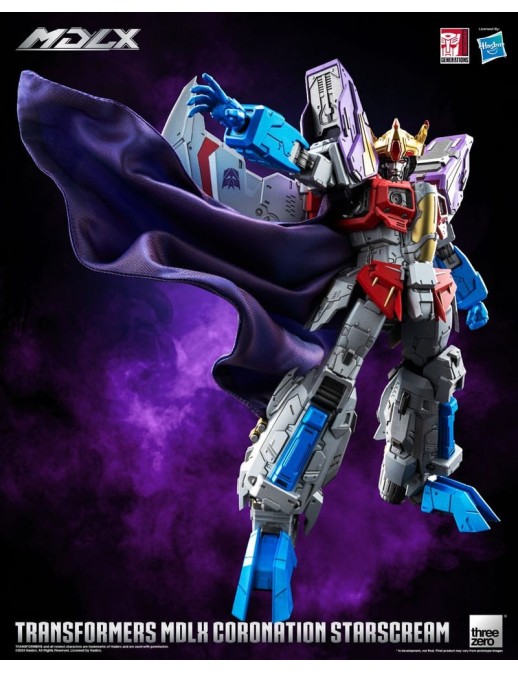 Threezero Transformers MDLX Articulated Figures Series Coronation Starscream