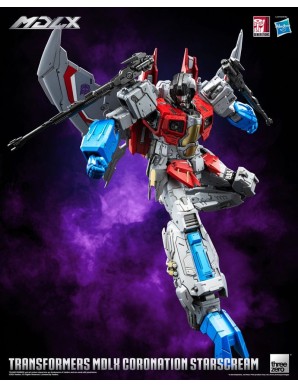 Threezero Transformers MDLX Articulated Figures Series Coronation Starscream