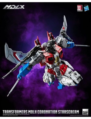 Threezero Transformers MDLX Articulated Figures Series Coronation Starscream