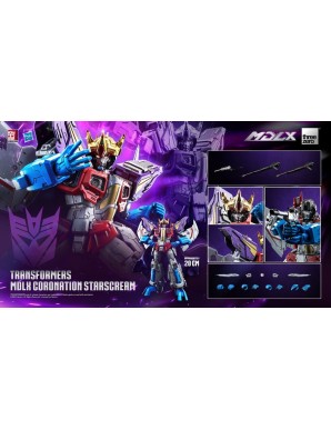 Threezero Transformers MDLX Articulated Figures Series Coronation Starscream