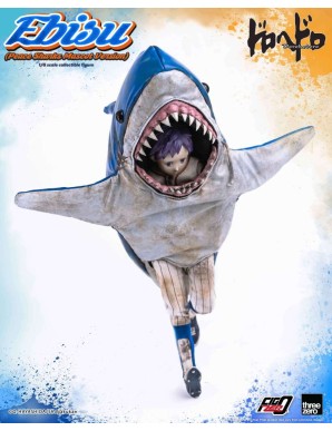 Threezero FigZero Dorohedoro Ebisu Peace Sharks Mascot Version