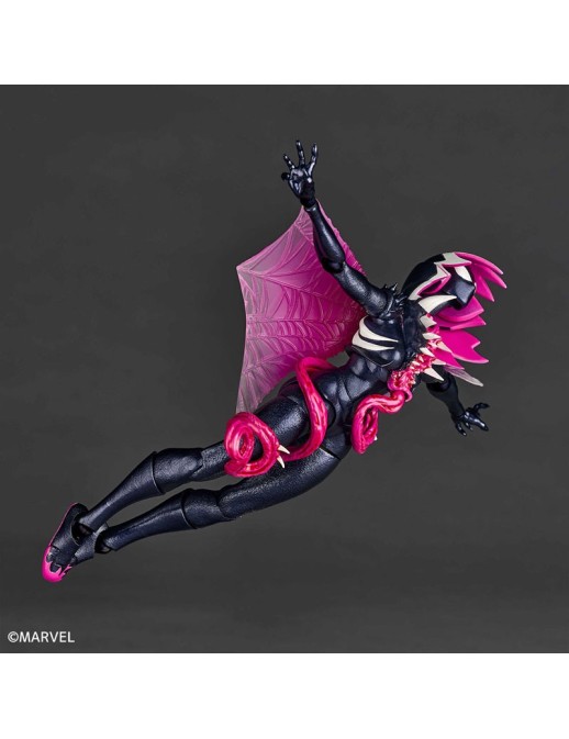 Kaiyodo Amazing Yamaguchi Revoltech Spider-Gwen Gwenom