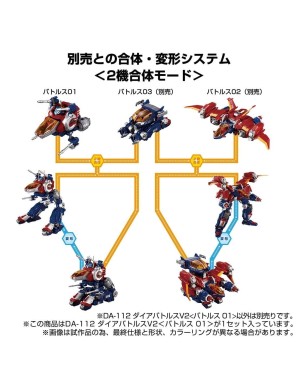 Takara Tomy Diaclone Reboot DA-112 Dia-Battles V2 Battles 01
