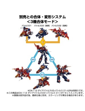 Takara Tomy Diaclone Reboot DA-112 Dia-Battles V2 Battles 01