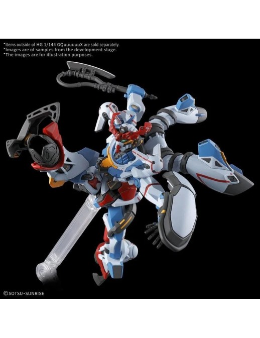 P-Bandai High Grade HG 1/144 Mobile Suit Gundam gMS-Ω GQuuuuuuX
