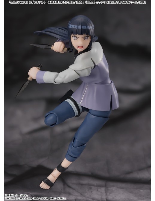 Bandai S.H. Figuarts Naruto Shippuden Hinata Hyuga Noble White Eyes