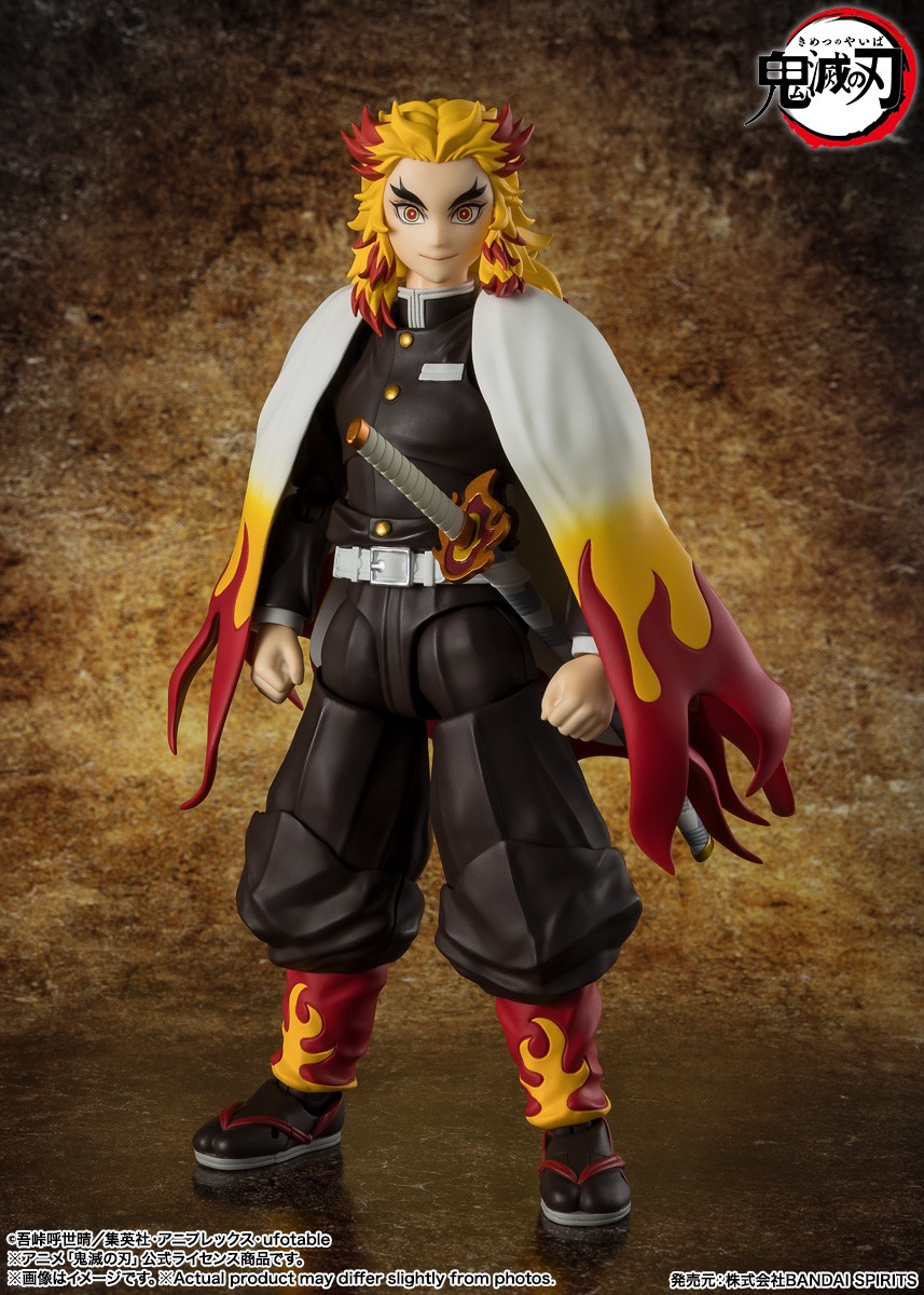 BANDAI S.H. FIGUARTS DEMON SLAYER KIMETSU NO YAIBA KYOJURO RENGOKU