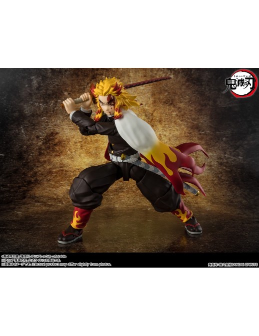 Bandai S.H. Figuarts Demon Slayer Kimetsu No Yaiba Kyojuro Rengoku