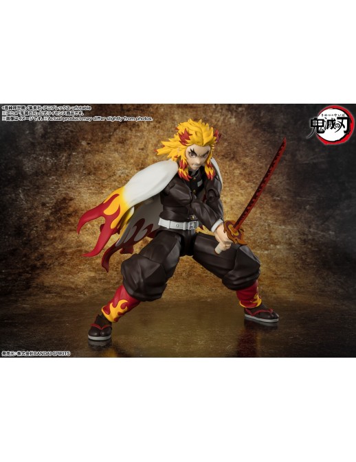 Bandai S.H. Figuarts Demon Slayer Kimetsu No Yaiba Kyojuro Rengoku