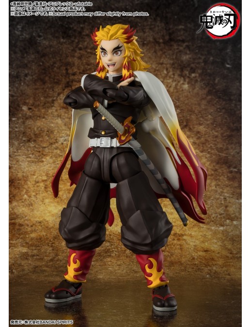 Bandai S.H. Figuarts Demon Slayer Kimetsu No Yaiba Kyojuro Rengoku