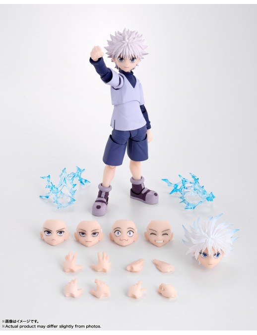 Bandai S.H. Figuarts Hunter X Hunter Killua Zoldyck