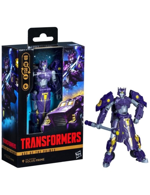 Hasbro Transformers Age of the Primes Deluxe Class The Thirteen Solus Prime