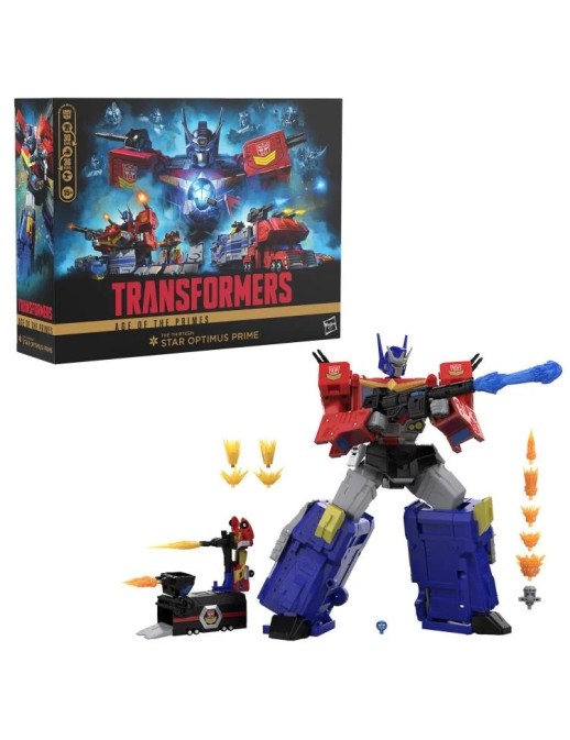 Hasbro Transformers Age of the Primes Titan Class The Thirteen Star Optimus Prime