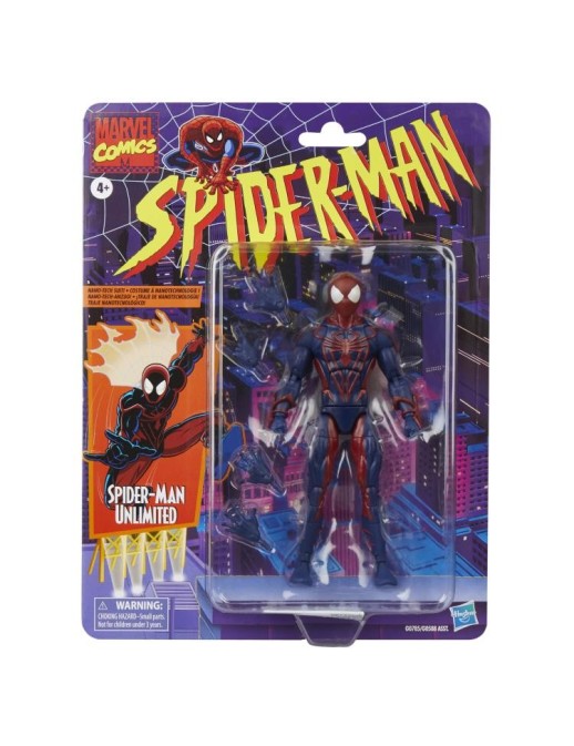 Hasbro Marvel Legends Retro Collection Spider-Man Unlimited