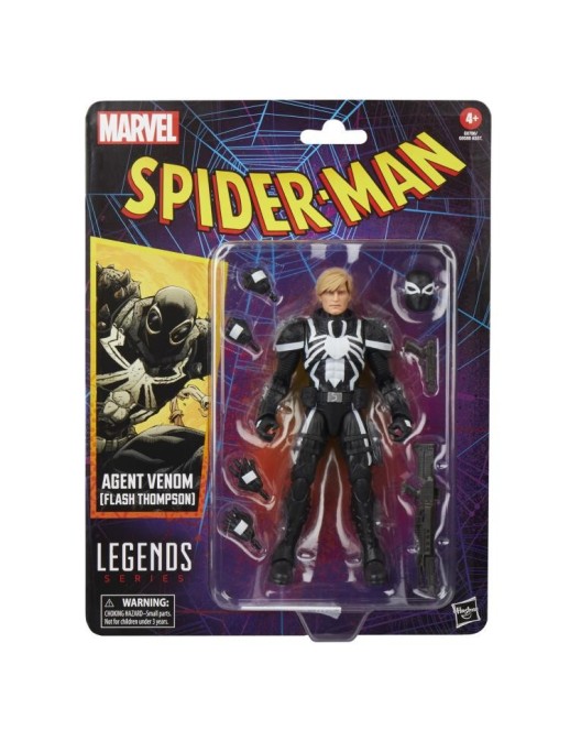 Hasbro Marvel Legends Retro Collection Agent Venom Flash Thompson