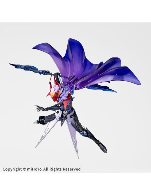 Kaiyodo Amazing Yamaguchi Revoltech Genshin Impact Tartaglia Childe Foul Legacy Transformation Version