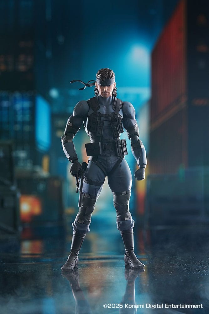 MAX FACTORY FIGMA METAL GEAR SOLID 2: SONS OF LIBERTY SOLID SNAKE UPDATED EDITION