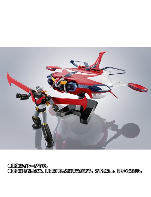 Bandai The Robot Spirits Spazer and Mazinger Z from UFO Robot Grendizer U