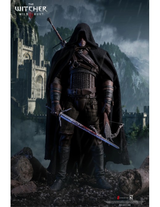 Pure Arts The Witcher 3: Wild Hunt Geralt of Rivia 1/6 Scale Action Figure