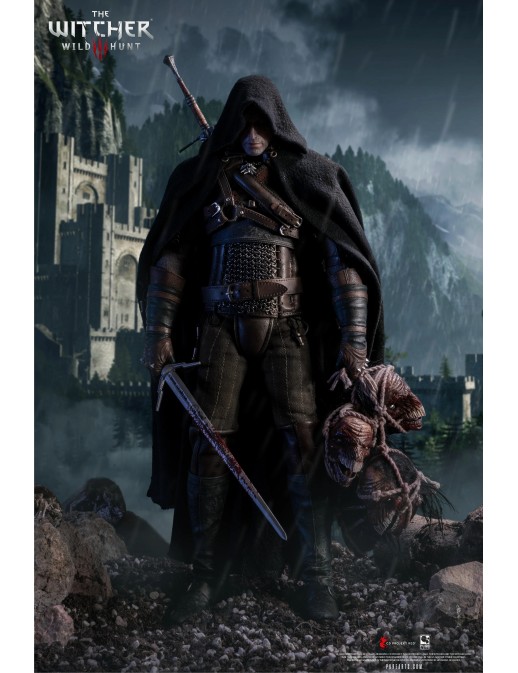 Pure Arts The Witcher 3: Wild Hunt Geralt of Rivia 1/6 Scale Action Figure