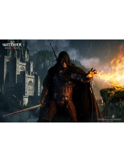 Pure Arts The Witcher 3: Wild Hunt Geralt of Rivia 1/6 Scale Action Figure