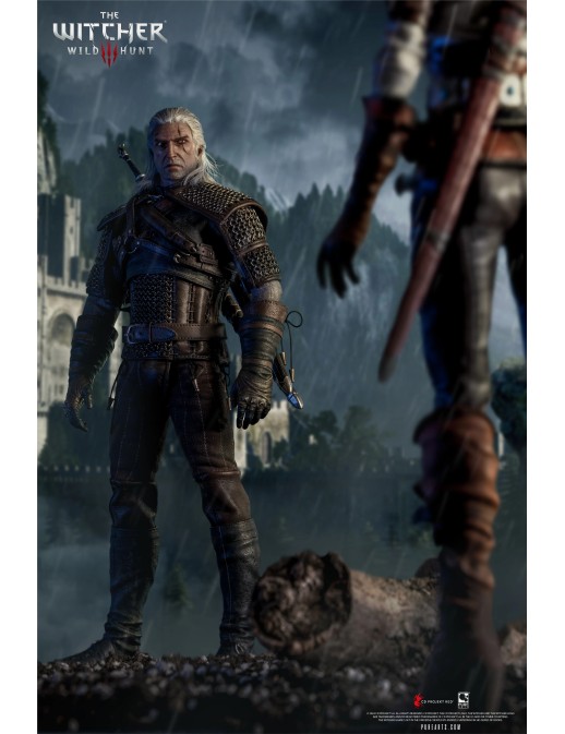 Pure Arts The Witcher 3: Wild Hunt Geralt of Rivia 1/6 Scale Action Figure