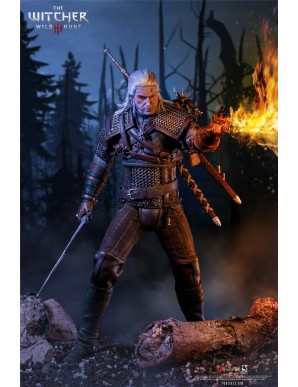 Pure Arts The Witcher 3: Wild Hunt Geralt of Rivia 1/6 Scale Action Figure