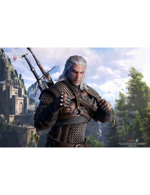 Pure Arts The Witcher 3: Wild Hunt Geralt of Rivia 1/6 Scale Action Figure