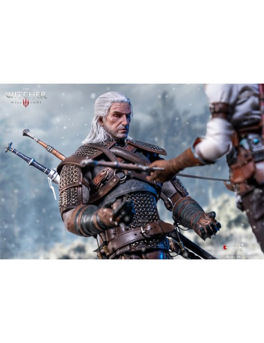 Pure Arts The Witcher 3: Wild Hunt Geralt of Rivia 1/6 Scale Action Figure