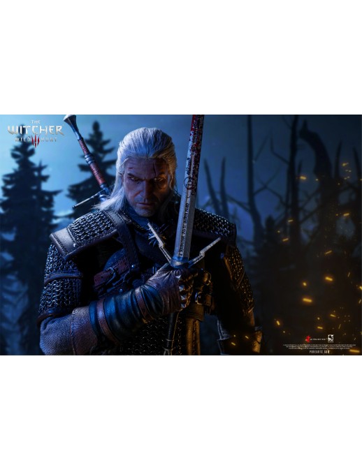 Pure Arts The Witcher 3: Wild Hunt Geralt of Rivia 1/6 Scale Action Figure