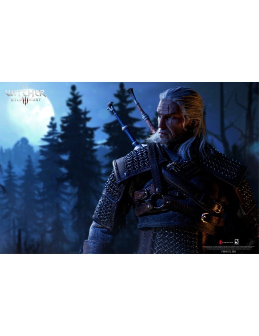 Pure Arts The Witcher 3: Wild Hunt Geralt of Rivia 1/6 Scale Action Figure