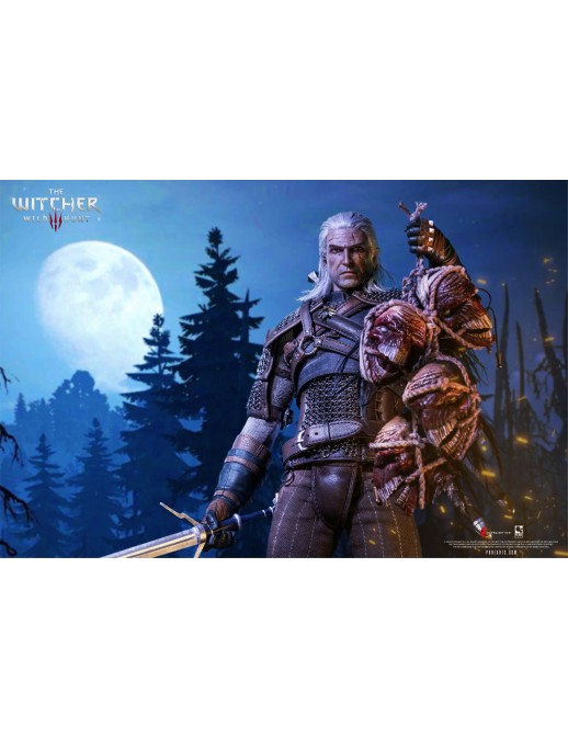 Pure Arts The Witcher 3: Wild Hunt Geralt of Rivia 1/6 Scale Action Figure
