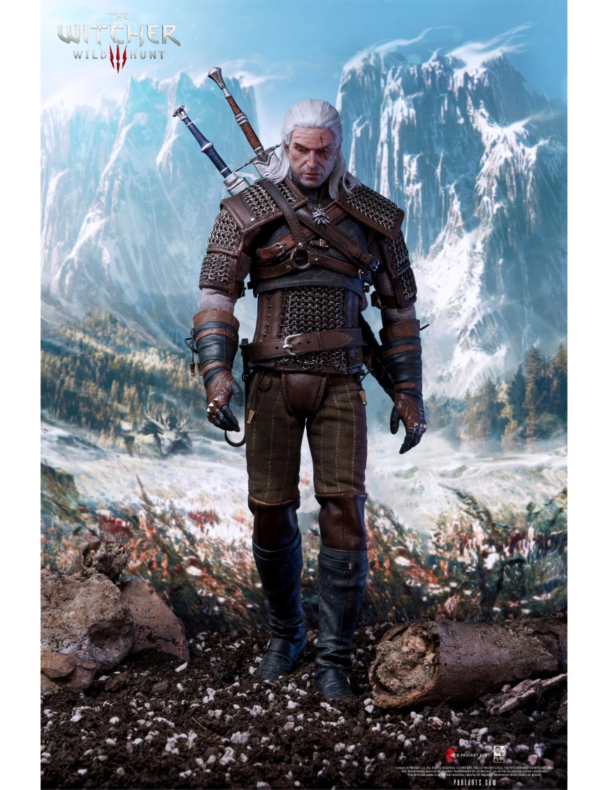 Pure Arts The Witcher 3: Wild Hunt Geralt of Rivia 1/6 Scale Action Figure Pure Arts The Witcher 3: Wild Hunt Geralt of Rivia 1/6 Scale Action Figure