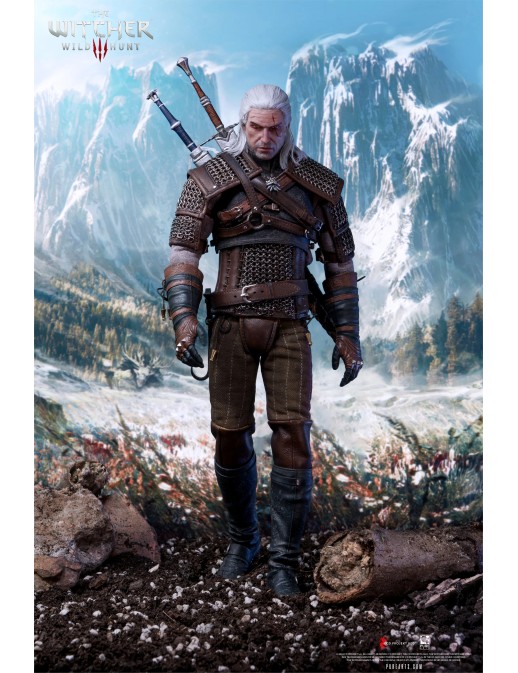 Pure Arts The Witcher 3: Wild Hunt Geralt of Rivia 1/6 Scale Action Figure