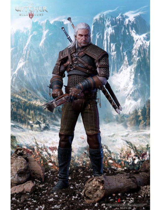 Pure Arts The Witcher 3: Wild Hunt Geralt of Rivia 1/6 Scale Action Figure