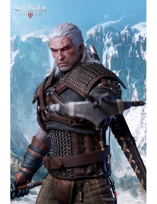 Pure Arts The Witcher 3: Wild Hunt Geralt of Rivia 1/6 Scale Action Figure