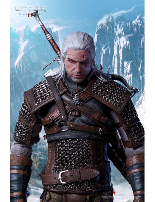 Pure Arts The Witcher 3: Wild Hunt Geralt of Rivia 1/6 Scale Action Figure