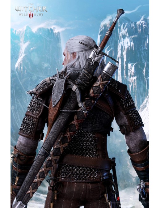 Pure Arts The Witcher 3: Wild Hunt Geralt of Rivia 1/6 Scale Action Figure